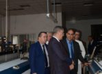 Le président-directeur général, accompagné d&rsquo;une délégation de directeurs généraux et cadres de l&rsquo;entreprise